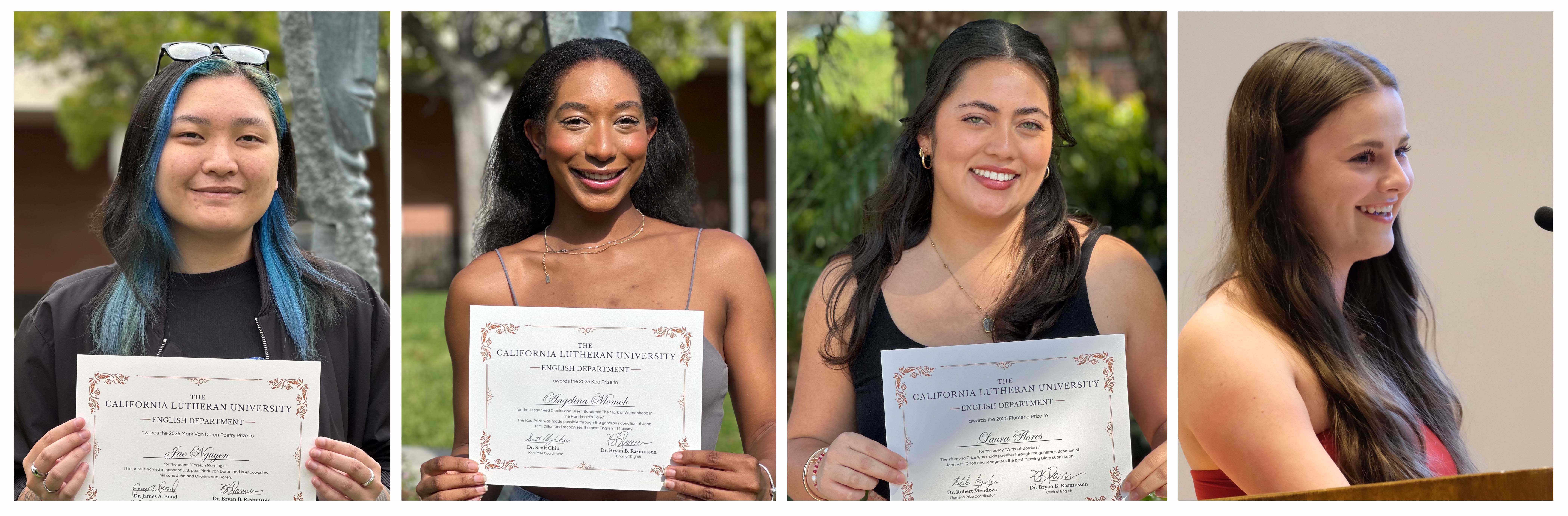 2025 English Writing Award Winners