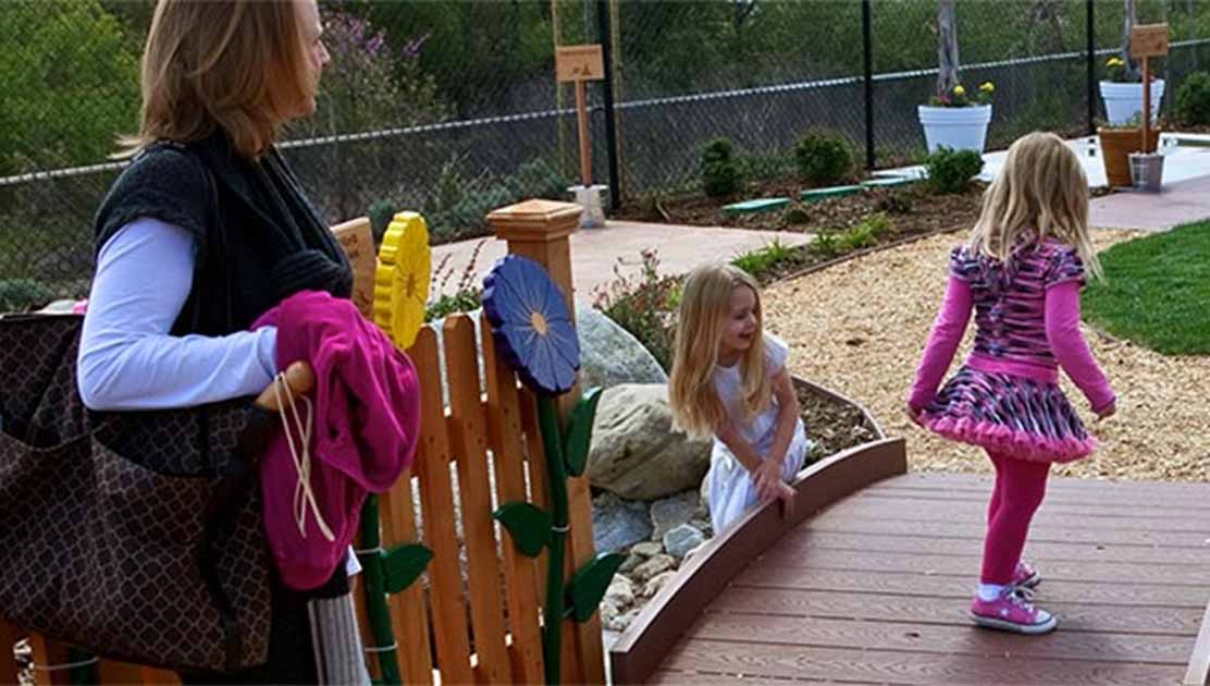 Kids at childcare
