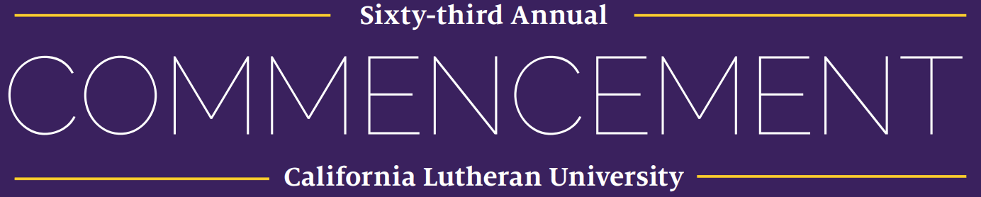 Commencement logo